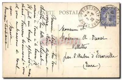 Porta Guillaume — Chartres — editor Romat Lallet, n° 802 — Verso
