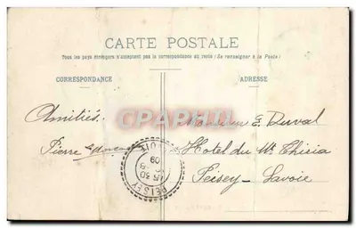 Châteauneuf-en-Thymerais — L'Hôpital — h. Foucault, édit. Dreux — Verso