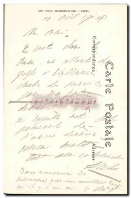 Golfe Juan — Widok z Môle — ND. Fot. — Rewers