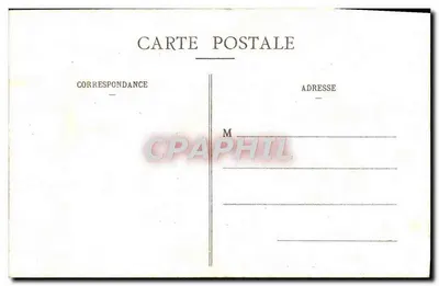 Nice - Place Masséna — Ansicht des Platzes mit Tram und Kutschen — B.P. n°4 — Rückseite