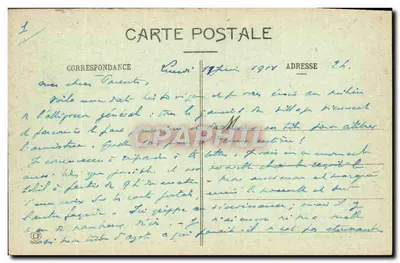 Vernet-les-Bains — Das Hotel du Portugal — Les Pyrénées-Orientales — Rückseite