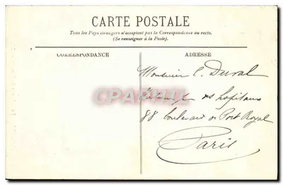 Biarritz - Un Coin sous les Tamaris — L.L. n°136 — Verso