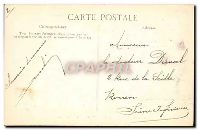 Bosque de FONTAINEBLEAU — La Pequeña Suiza —n°669 — Reverso
