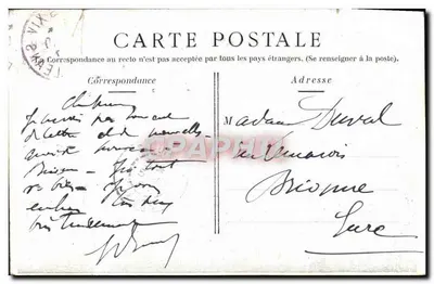 Paris — Hôpital Cochin — rue du Faubourg Saint-Jacques — éditeur : DELCART — Verso