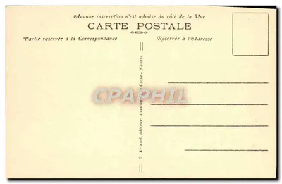 Laon — Widok na Vaux — G. Artanud, wydawca, Nantes, nr 26 — Rewers