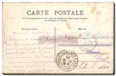 Environ de ROYAN - PONTAILLAC - Coin de Plage à 5 heures — Verso