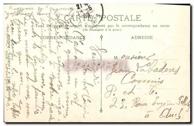 Bordeaux — Pałac Sądowy — B.L. — Rewers