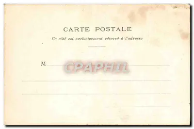 Hotel de la Posta — Bordeaux — editor não identificado — Verso
