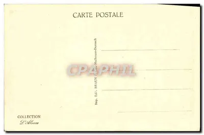 Spitzköpfe — zasne góry i las — kolekcja L'Alsace, n° 2676 — Rewers