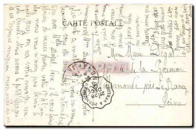 SAINT-LAURENT-des-HOMMES (Dordogne) — Les Bords de l'Isle au Pont - Route de Bénévent — éditeur Ver Hone Guillitte, n° 11317 — Rewers