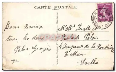 Strasbourg — Orangeria 'Ganseliesel' — wydawca nieznany, nr 160 — Rewers