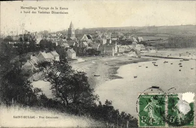 Saint-Suliac - Vista Geral — Merveilleux Voyage de la Rance à bord des Vedettes Dinardaises