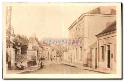 Gizeux (Loire) — A Prefeitura e a Correios — Edição A. JOLIN, Gizeux