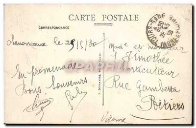 Chenonceaux (Loire-et-Loire) — As Três Graças, de Van Loo — R. D. editor — Verso