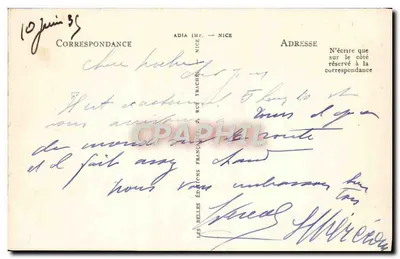 Tours — El Palacio de Justicia — NO — Adia — Reverso