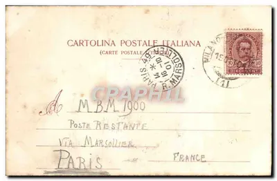 O Jantar da Páscoa — O Cenáculo de Leonardo da Vinci — G. Modiano & C. Milano 109 — Verso