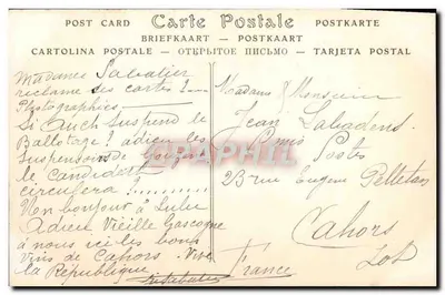 Cahors — Starsze Fortyfikacje, Brama Świętego Michała — ND Phot. — Rewers