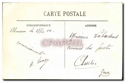 La Grande Prière (2. faza) — SCÈNES ET TYPES — LL. — n° 6164 — Rewers