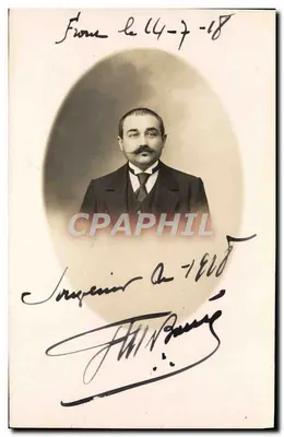 Retrato de oficial — França — editor desconhecido, número de série não visível