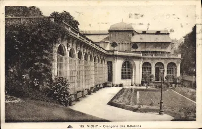 Vichy - Orangerie dos Célestins — editor C. des Arts Photomécaniques, n° 115