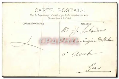 PARIS — Il Parco Monceau — LL. — n° 251 — Verso