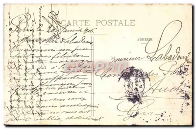 O Pequeno Palácio nos Campos-Élisée — Paris — editor não identificado — Verso