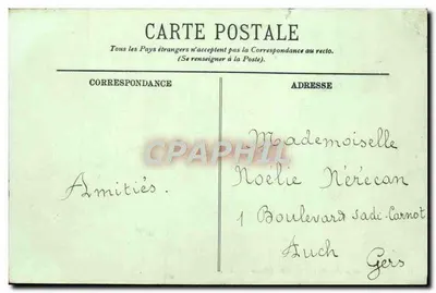 Parigi — L' Avenue des Champs-Élysées — LL, n°352 — Verso