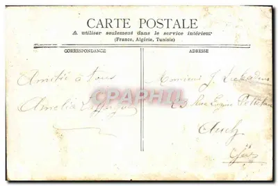 Bordeaux — Katedra św. Michała — Stacre Paris — Rewers