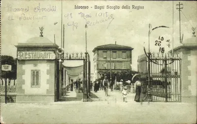 Livorno - Bagni Scoglio della Regina — Wydawca P. Soranzo, n° 32813