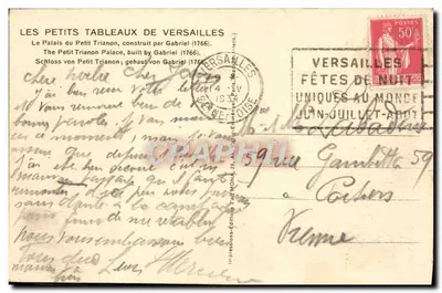 Versailles — O Petit Trianon — Éditions MONA — Verso