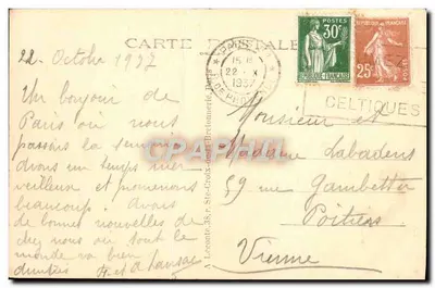 Paryż — Izba Deputowanych — n° 68 — Rewers