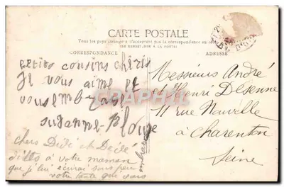 Criança com carrinho de ovos de Páscoa — Saremac Fot. — n°236 — Verso