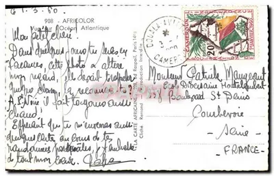 Widok na Ocean Atlantycki — Douala, Kamerun — Africolor — Rewers