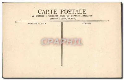 Jovem a cavalo e carruagem decorada — M.J.S. — editor M.J.S. — Verso