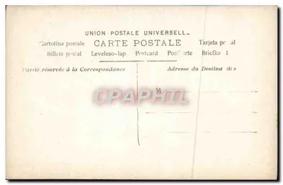 Trzy młode kobiety — Najlepsze życzenia szczęścia — 1907 — Rewers