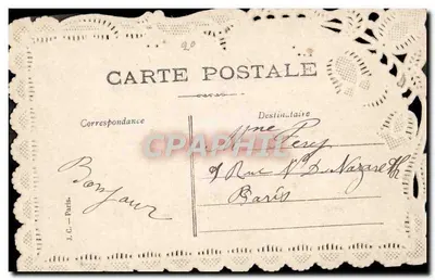 Rosa — Ricordo del 1° Aprile — J.C. Paris — Verso