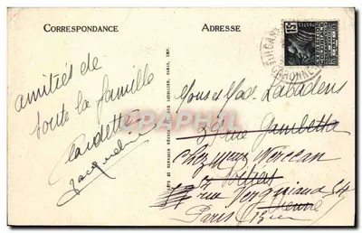 Toulouse — Torre del Capitolo — editore LL n°12 — Verso