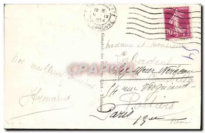 Toulouse — Cruzeiro da Avenida de Strasbourg e da Rue d'Alsace-Lorraine — CAE — Verso