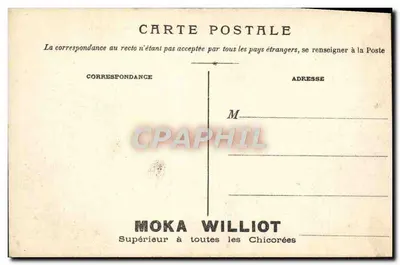 Marseille — Het Paleis van Justitie — Moka Williot — Achterkant