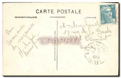 Malesherbes - The Bridge over the Essonne — Imprimerie Baudin, Paris — Back