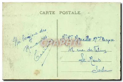 Maillly-le-Camp — Souvenir de — Bazar Militaire A. Riers — Rewers