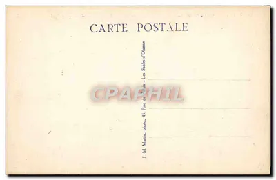 Les Sables-d'Olonne — L'Église N.D. de Bon Port — J.M. Martin, photo, 45, Rue du Palais — Verso