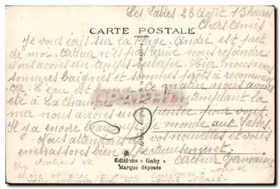 Les Sables-d'Olonne (Vendée) — O Farol da Doca — Saby — Verso