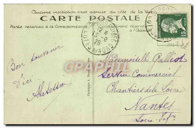 Perros-Guirec — Le Calvaire et l'Église (XIIe siècle) — A. B. — Verso