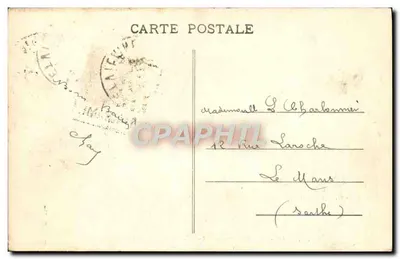 St-Malo - De Muren - Het Môle — Uitgave Guedrin, n°3844 — Achterkant