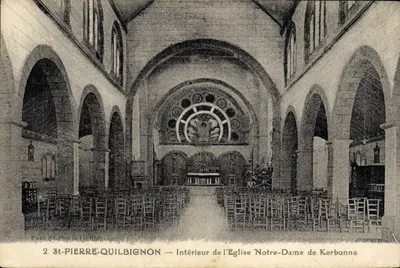 St-Pierre-Quilbignon — Intérieur de l'Église Notre-Dame de Kerbonne