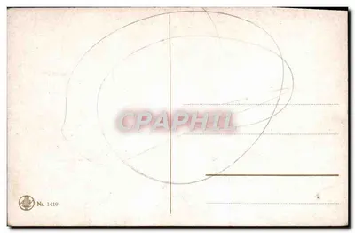 Cupidyn w polu — ilustracja W. Falkourtha — wydawca Nr 1419 — Rewers
