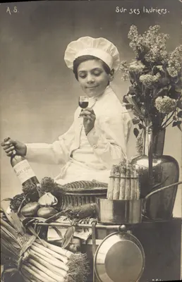 Młoda kucharzka — Na swoich laurach — A.S. / R.P.I.