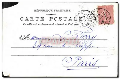 贝尔福的狮子 — 贝尔福英雄纪念碑 1870-71 — 出版商 Paul Poinzot, n° D. 9478 — 背面