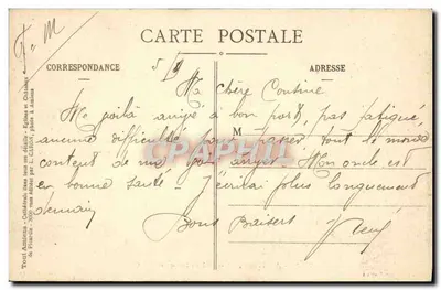 Amiens - Biblioteka — Obiektyw Lacour-Berthiot, nr 393 — Rewers